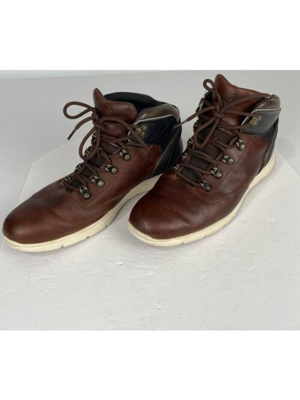 Timberland Physix Men's Size 12 Radford Sensor Flex Outdoor Boots brown Leather